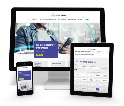 Adapt Clear Value webdesign