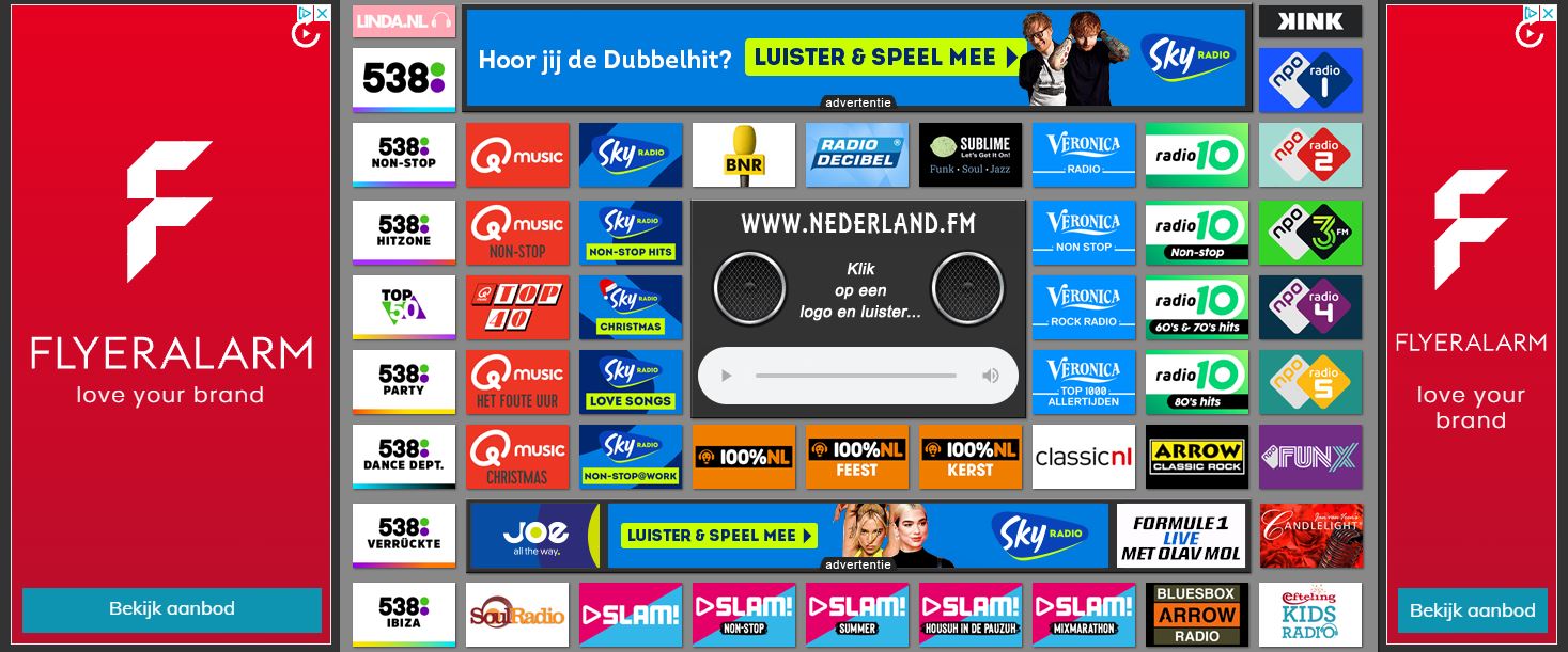 adverteren op sites als nederland fm