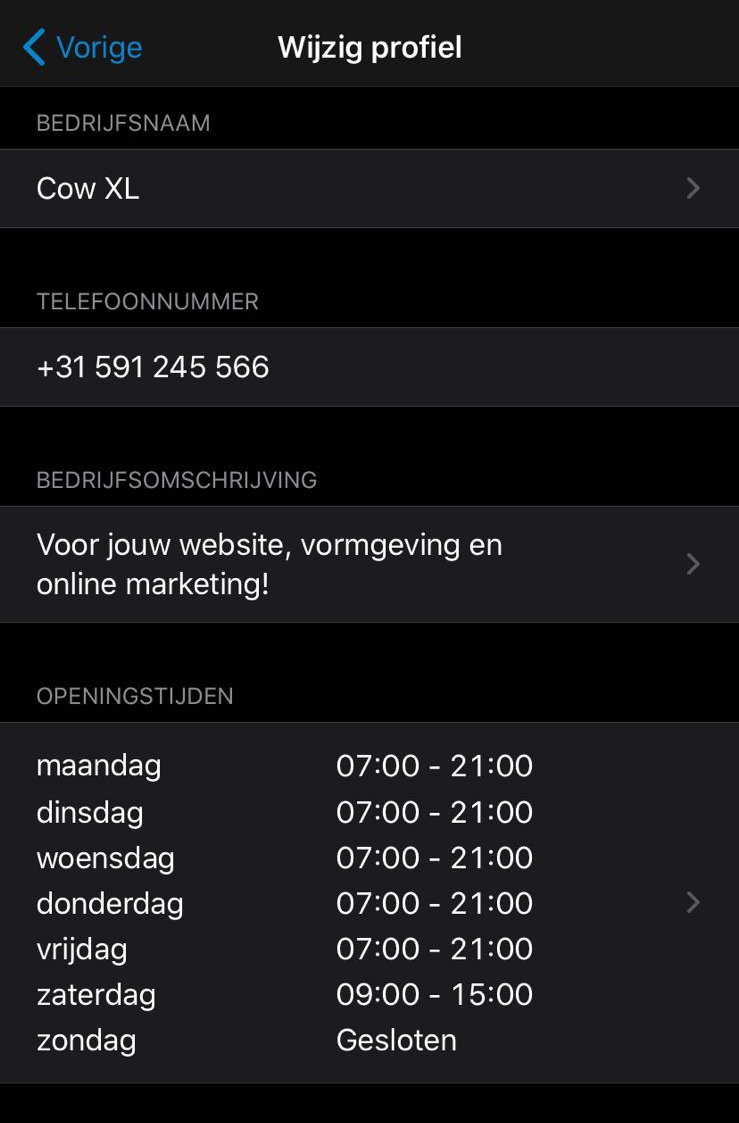 whatsapp zakelijk gebruiken